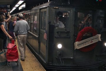 Boardwalk Empire Train. Photo by SubwayNut.com