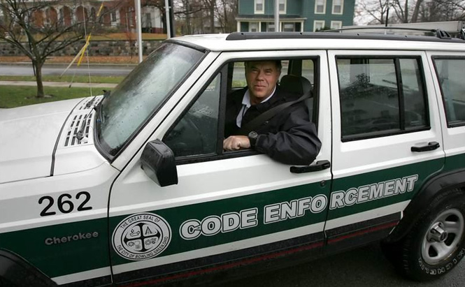 Code Enforcement. Courtesy of the Toledo Blade.