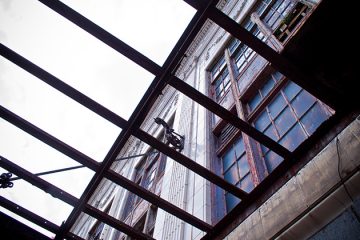 Rehabbing a building in Youngstown, Ohio. Photo by John Cruz.