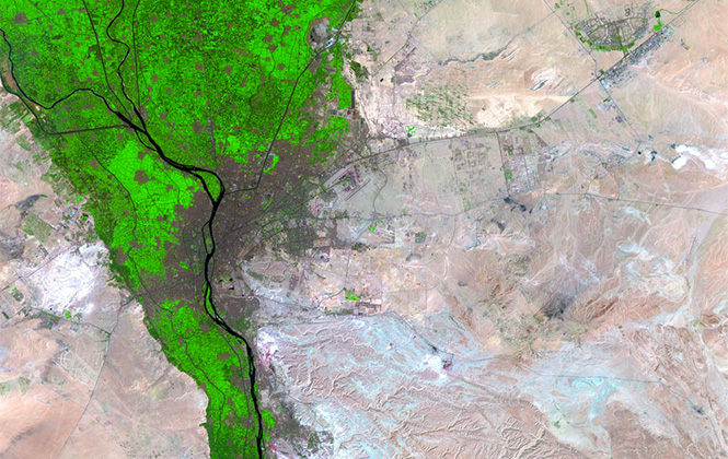 Cairo, courtesy of NASA
