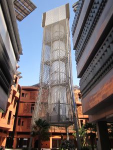 View of the Masdar Institute Campus in Masdar City © Jan Seifert