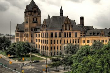 Old Main, Wayne State University. Photo by John Cruz