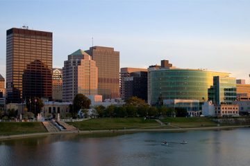 Downtown Dayton, Ohio. Photo by koolade624 on Flickr.