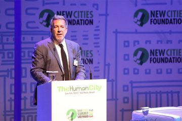 John Rossant of the New Cities Foundation. Image courtesy of prefeitura.sp.gov.br