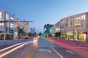 The “Uptown” development in Cleveland was catalyzed by a TIGER grant that helped relocate a rail station. Photo: MRN